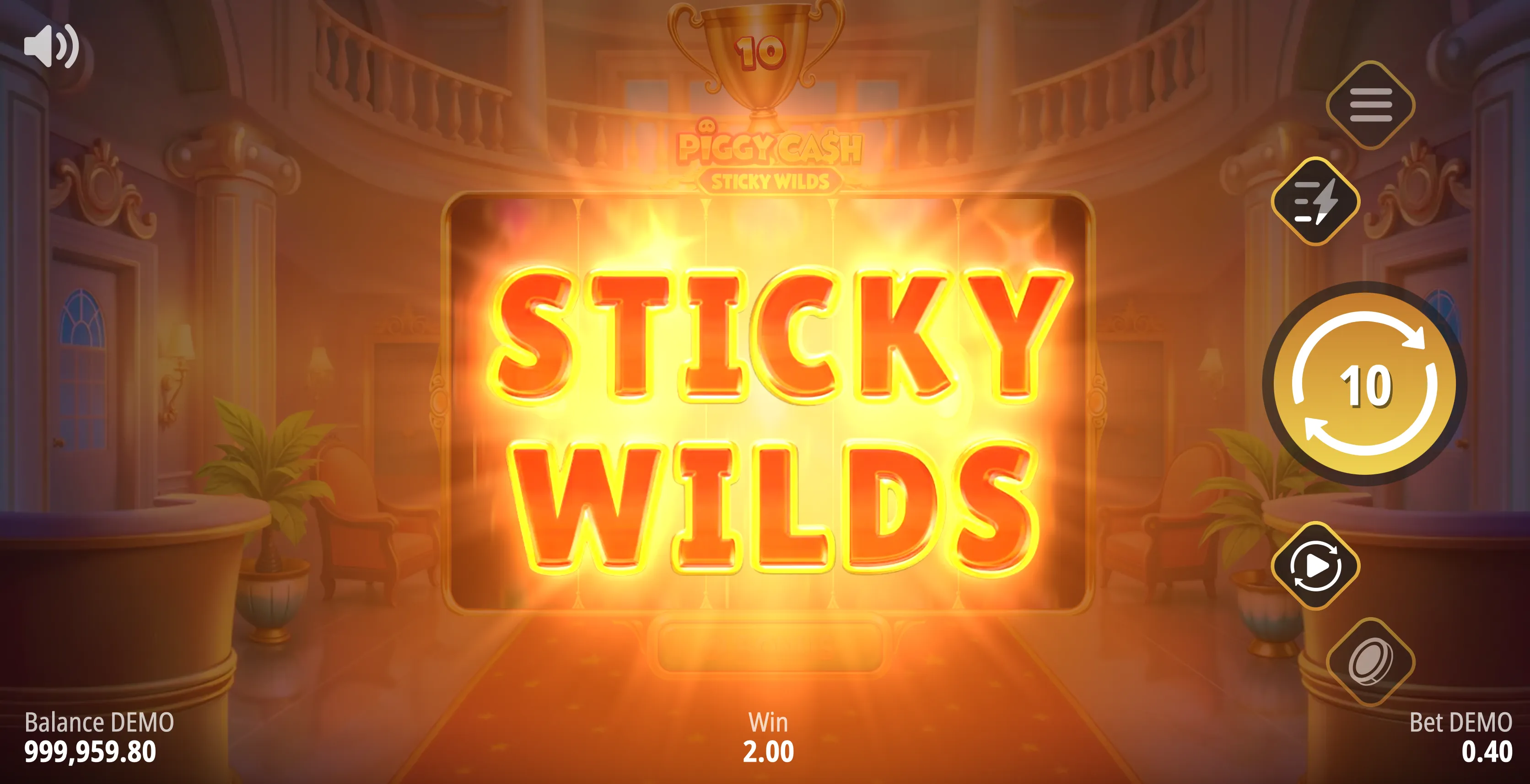 Piggy Cash Sticky Wilds